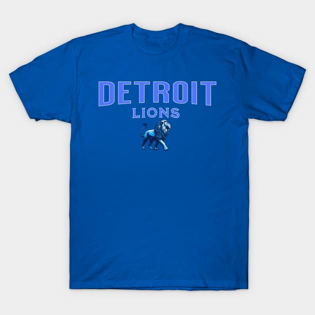 DETROIT LIONS T-Shirt by Imaginate